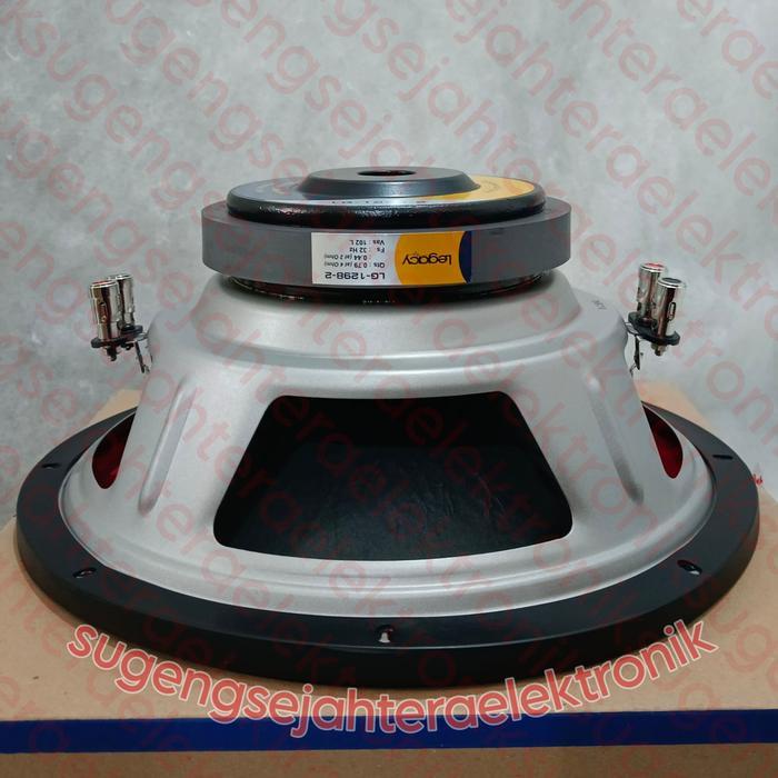 SPEAKER SUBWOOFER LEGACY 12 INCH LG 1298-2 DOUBLE COIL ORIGINAL