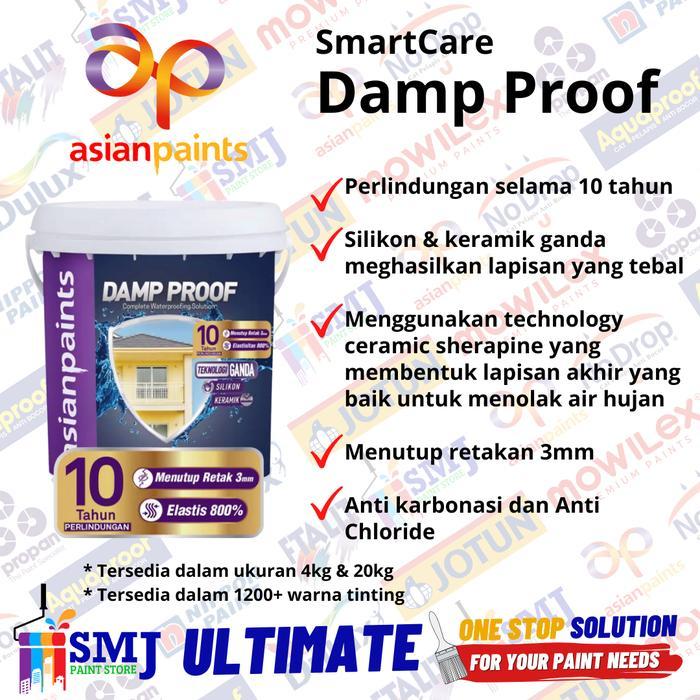 READY CAT ANTI BOCOR ASIAN PAINTS SMART CARE DAMP PROOF 1 KG