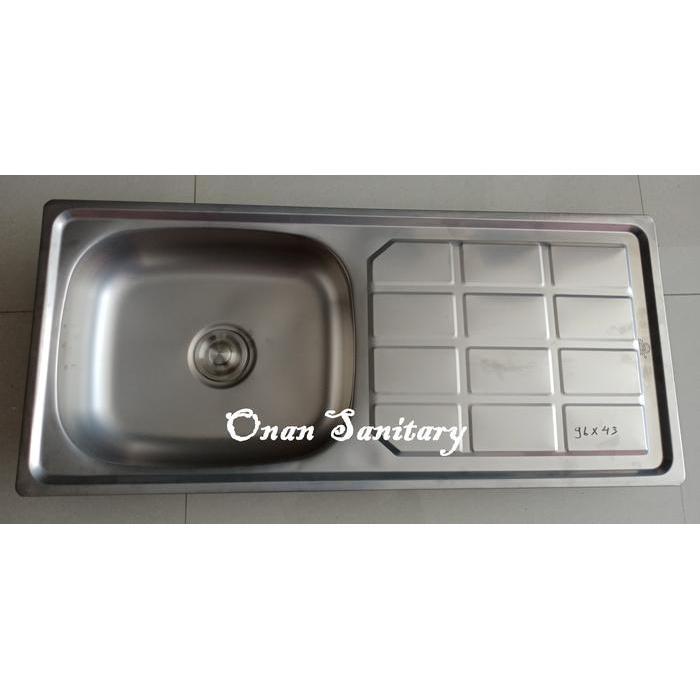 Bak Cuci Piring 96x43 Stainless