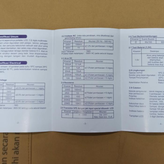 MULTITESTER MULTIMETER DIGITAL HELES UX-838TR UX 838 TR UX 883 ORIGINAL