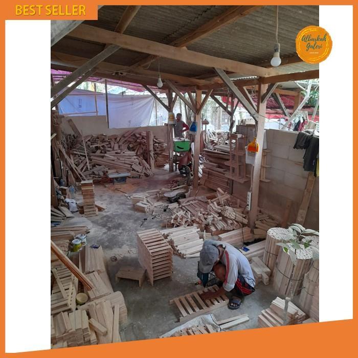 RAK CUPANG 60*40CM RAK CUPANG DARI KAYU JATI BELANDA