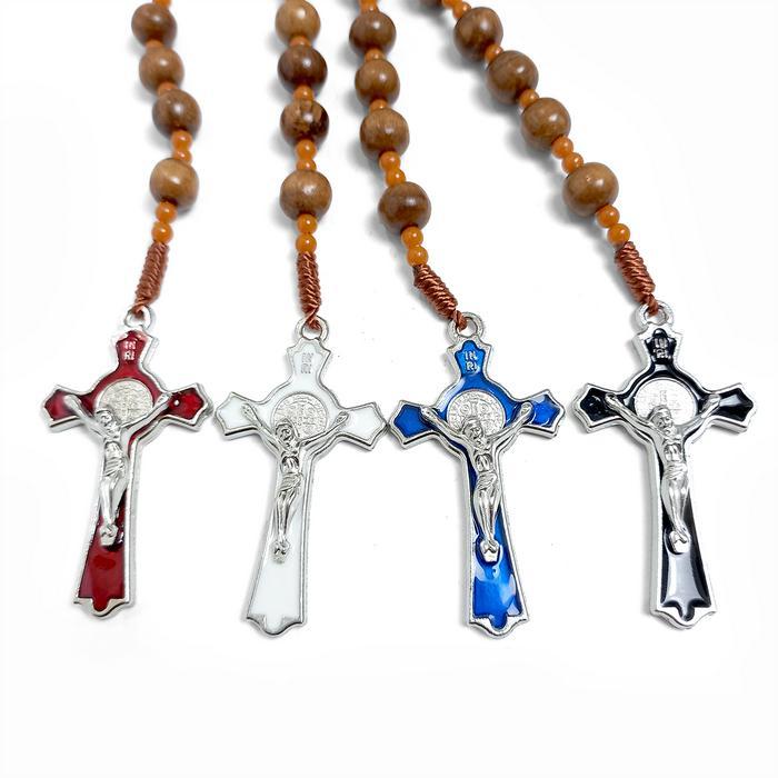 Promo Rs 33 - Rosario Kayu Gaharu Asli 100% Original/Kalung Rosario Katolik Original