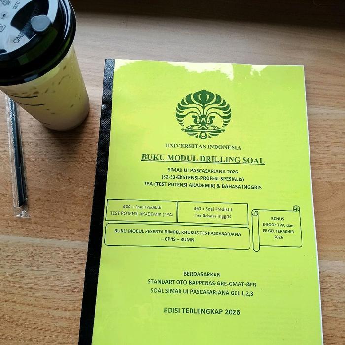 Buku Soal Latihan Paskasarjana Pasca Sarjana Simak Universitas Indonesia Pascasarjana Ui S2 S3