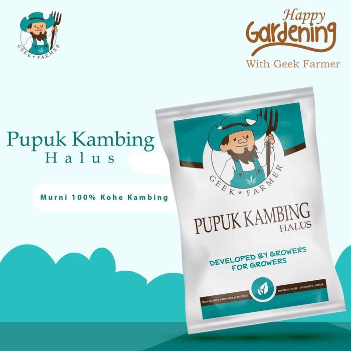 Geek Farmer - Pupuk Organik Kandang Kambing Halus