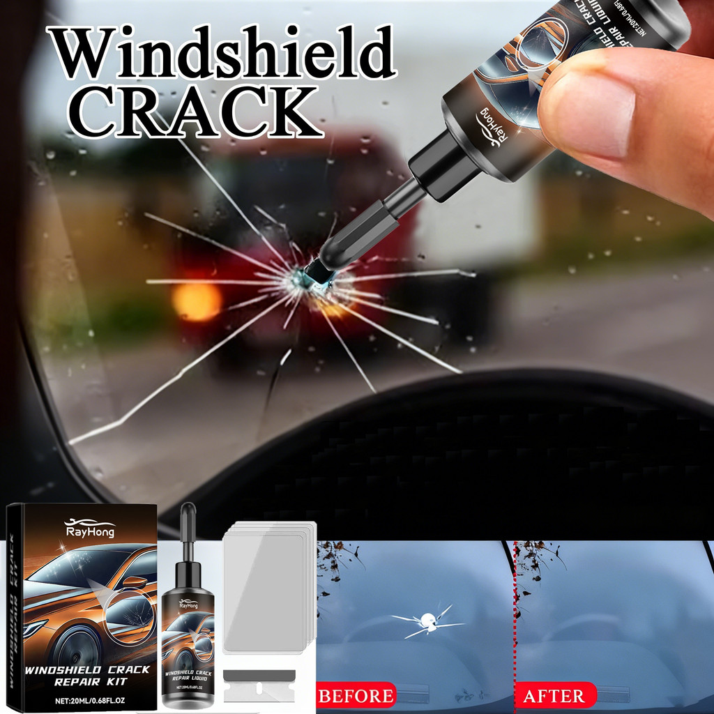 IMPORT Windshield Crack Repair Fluid Car Window Repair Resin Windscreen Scratch Crack Restore Fluid