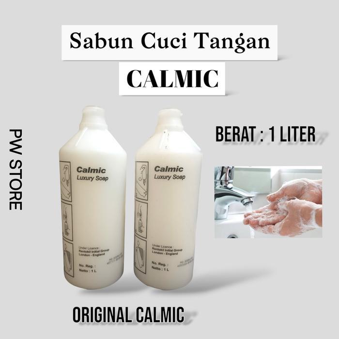 Sabun Cuci Tangan Calmic 1 Liter Original Calmic Hand washing Soap