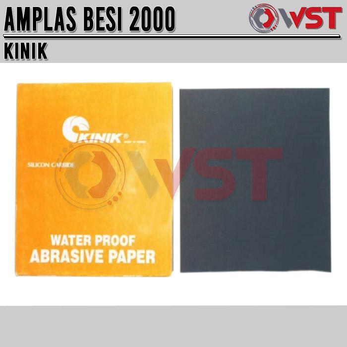 Kinik Kertas Amplas Lembaran Grit 2000 / Kertas Gosok / Amplas besi