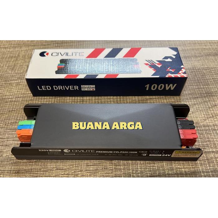 Driver Led Strip Premium 100Wat Type Driver Cvl - P12V 100W - Civilite