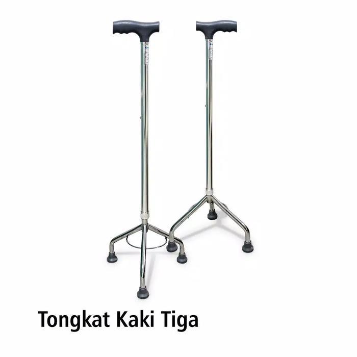 tongkat jalan kaki 3/tongkat lansia kaki 3
