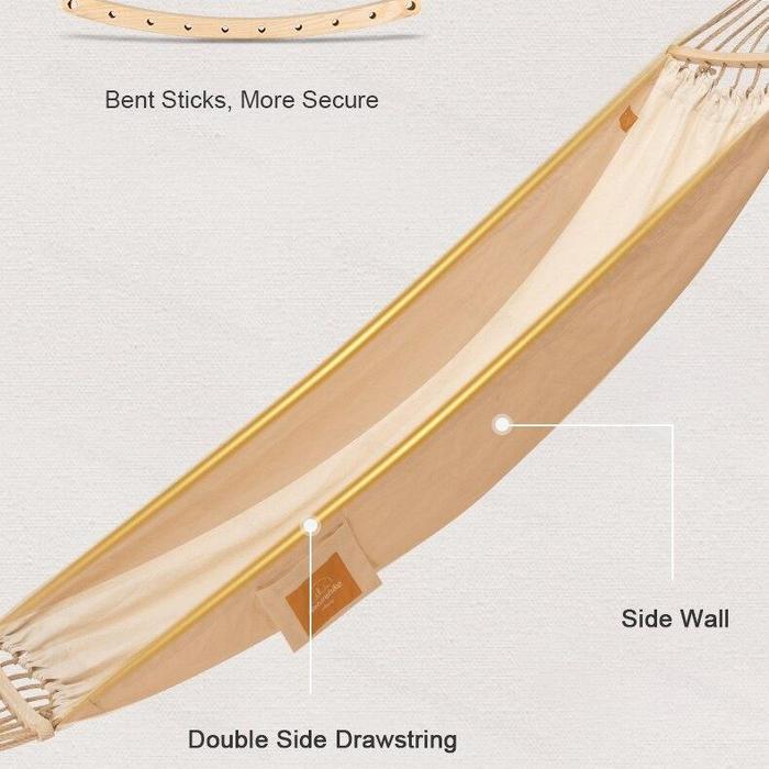 HAMMOCK CANVAS NATUREHIKE NH20DC001 AYUNAN GANTUNG CAMPING OUTDOOR