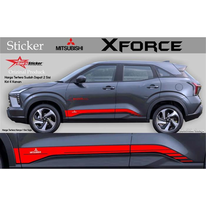 sticker mitsubishi xforce 2023 2024