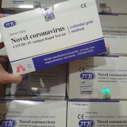 Ready Rapid Test Antigen dari Sampel Air Liur (Saliva) - Metode Non-Invasif & Nyaman