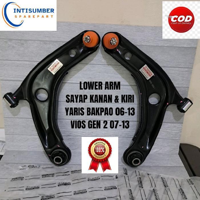 LOWER ARM SAYAP YARIS BAKPAO / VIOS GEN 2 2006 - 2013 MERK TOYOTA ORIGINAL