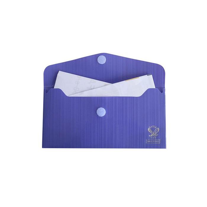 DISKON EAGLE Map Plastik Kancing Opaque Velcro B6 / Map Plastik / Map / Map File/ File Folder /