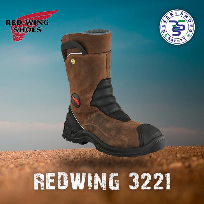 Safety Shoes Redwing 3221 / Sepatu Red Wing 3221 Original Boots - SEPATU SAFETY