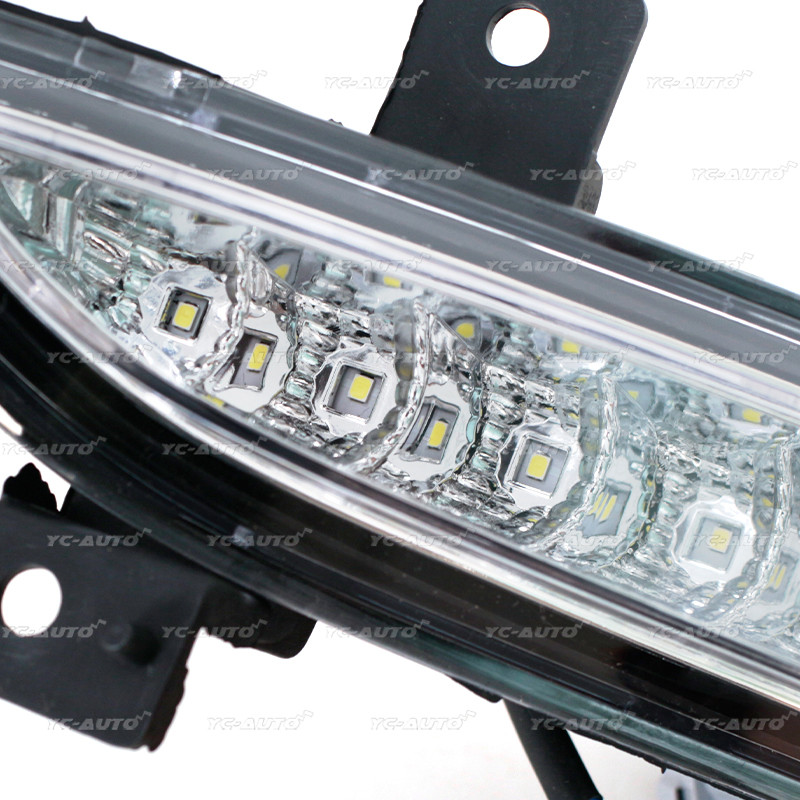 CAR FRONT BUMPER DAYTIME RUNNING LIGHTS DRL FOR GEELY EMGRAND EC718 EC7 2014 2015 2016 FOG LIGHT FOG