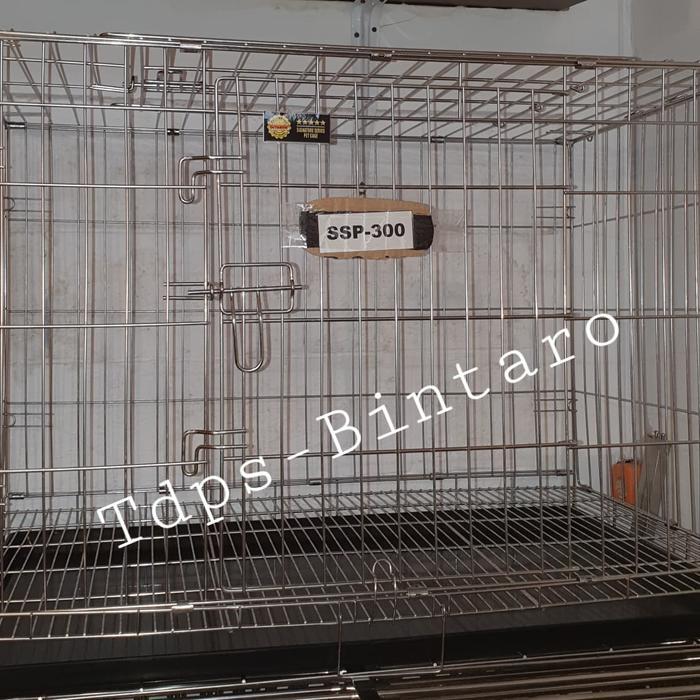 NEW PRODUK KANDANG LIPAT STAINLESS STEEL SSP-300 THANKYOU & HAPPY SHOPPING :)