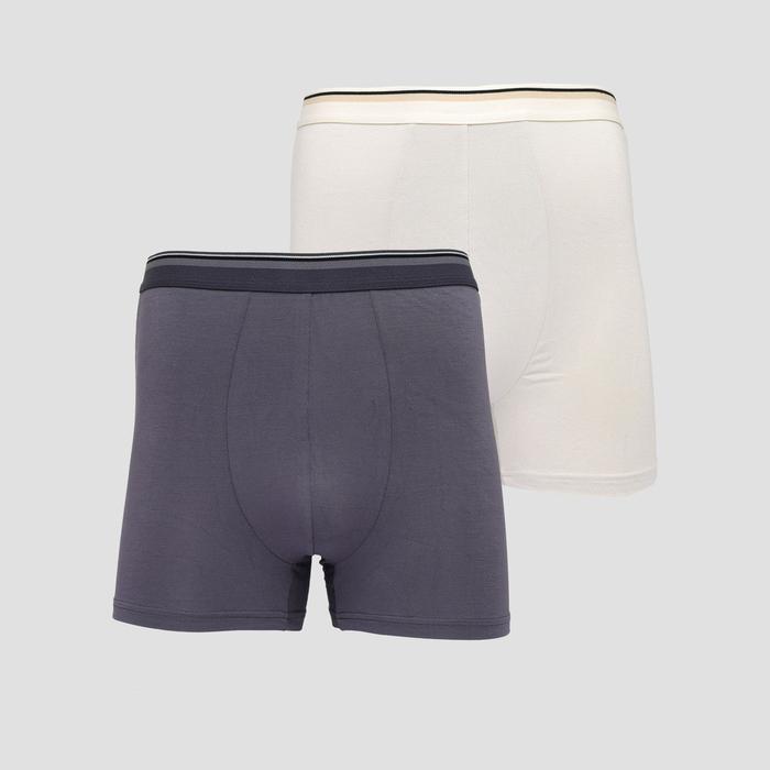 Cole Solid Stripe Marksp Boxer Pria 122624287