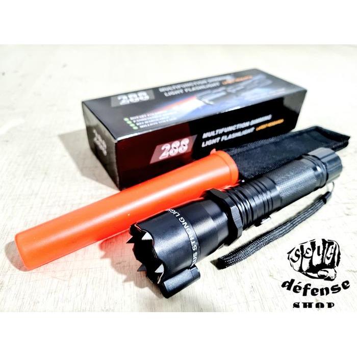 Senter Laser Stun Gun Police Swat/Stun Gun Jl 2018 "Self Defense Shop"