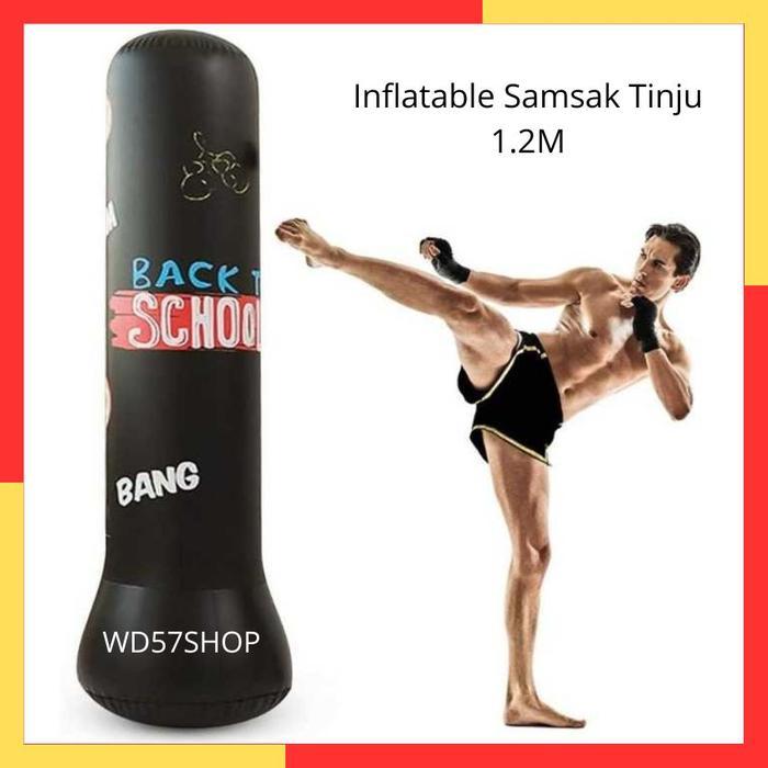 Alat Samsak Pompa Tinju Boxing Taekwondo Berdiri Training Anak Dewasa