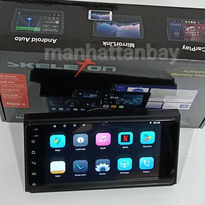 SKT-8189T - Headunit Double Din Android Skeleton 7 Inch Plug and Play Innova Lama - Calya Sigra -
