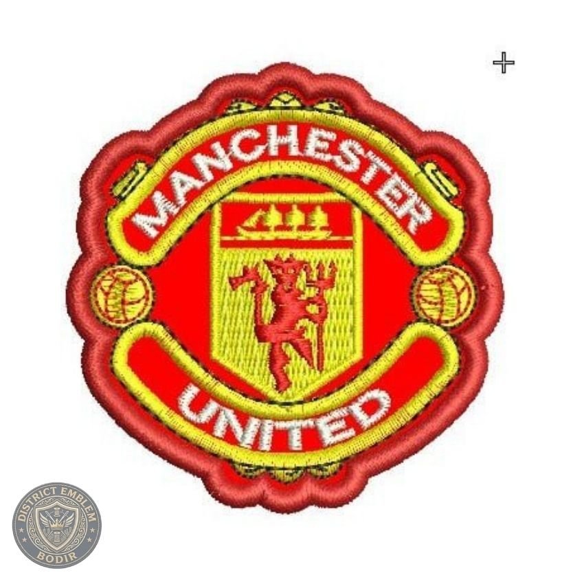 DEB-Z10 MANCHESTER UNITED FC MU RED DEVIL CLUB PATCH BORDIR LOGO/EMBLEM