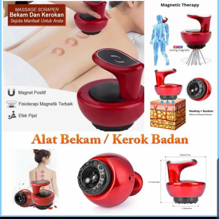 Alat Kerik Elektrik CKEYIN Massager Alat kerok Badan