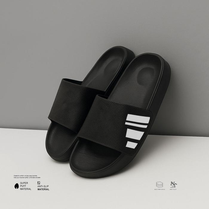 Bata Kiddora - Sandal / Sendal Slip On / Slipper / Slide / Kokop / Pria / Laki Laki / Cowok / Anak