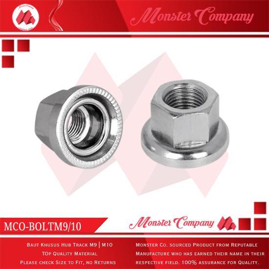 Monster Co Track Bike Bolt Baut Hub Depan Belakang Fixed Gear Fixie M0 M10 M3/8