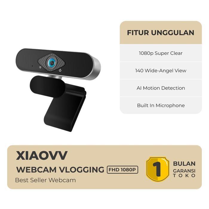 Xiaovv USB Camera Webcam Vlogging 1080p Full HD Xiaomi Original Webcam Computer Laptop Xiaovv Kamera