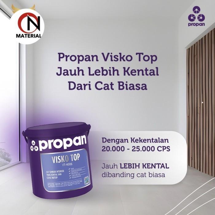 READY CAT PROPAN VISKO TOP 25KG PUTIH DAN WARNA DECORLOTUS DECORSHIELD