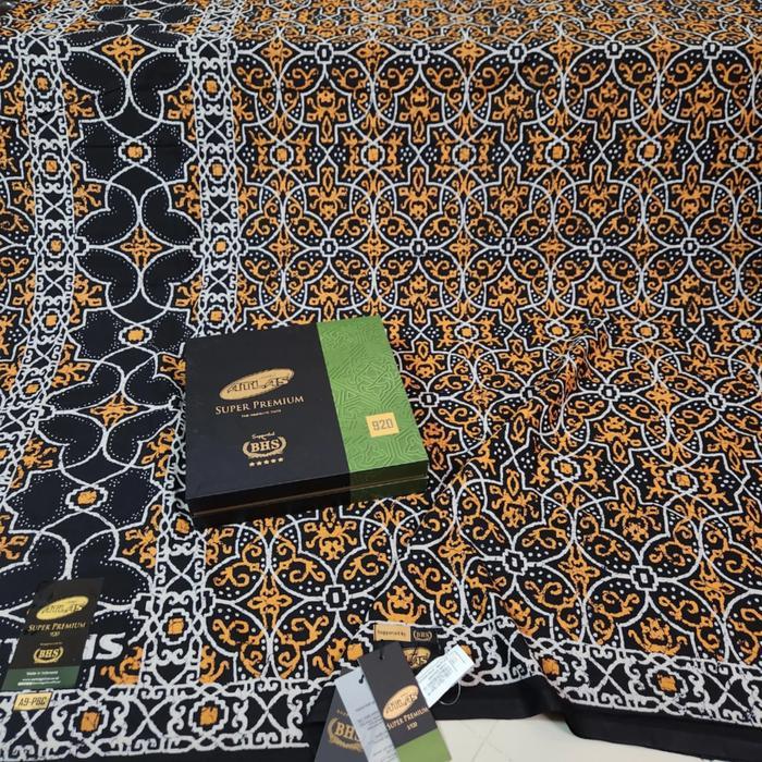 Sarung Atlas Super Premium Gold Hijau (Best Seller) Kain Adem Motif Songket Premium Timbul Sarung