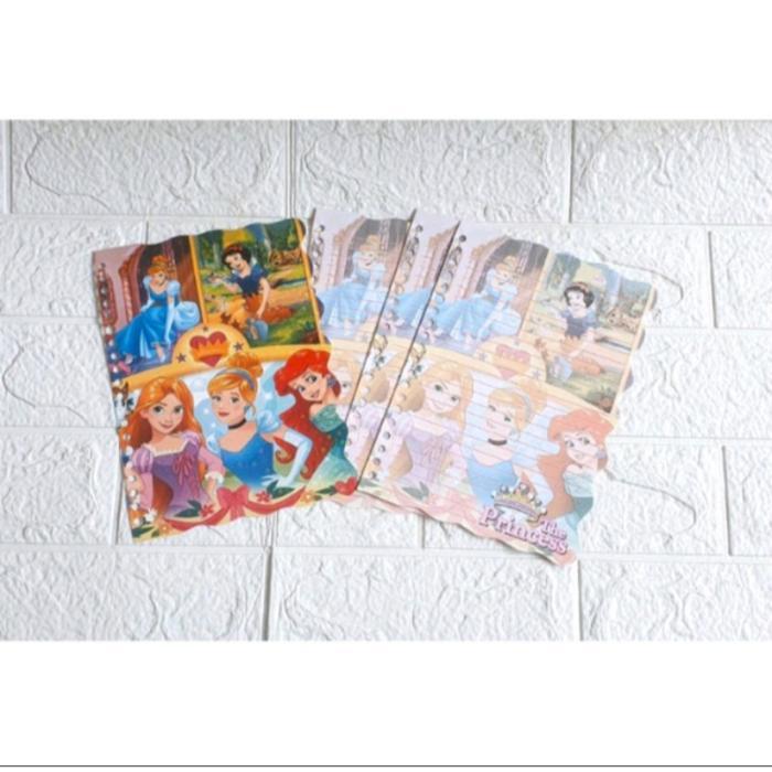 ISI KERTAS FILE BINDER NOTE SANRIO, KARAKTER CEWE COWO / ISI BINDER KUROMI, MELODY, CINNAMOROL,