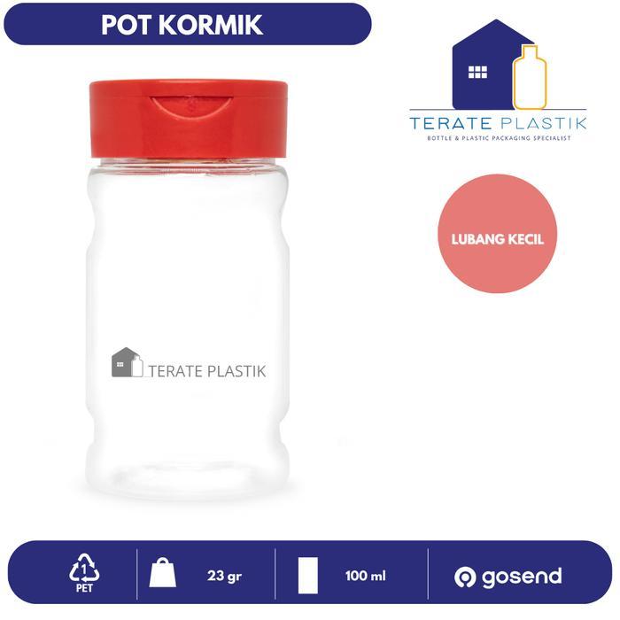 Botol Bumbu Tabur Kormik 100ml Terate Plastik Bandung