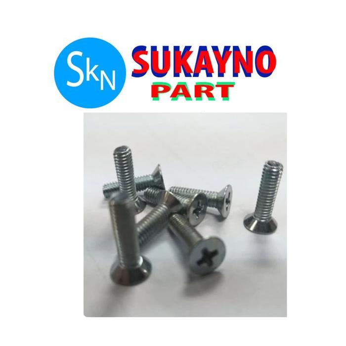 Baut obeng JF Galvanies M3x10,3x12,3x20