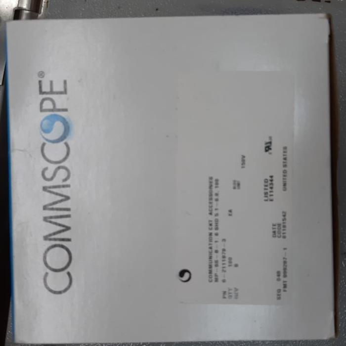 Commscope Amp Rj45 Connector Cat6 / Konektor Cat6 Pin Rj45