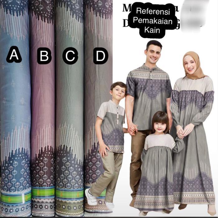 Bahan Kain Maxmara Lux Motif Syantik