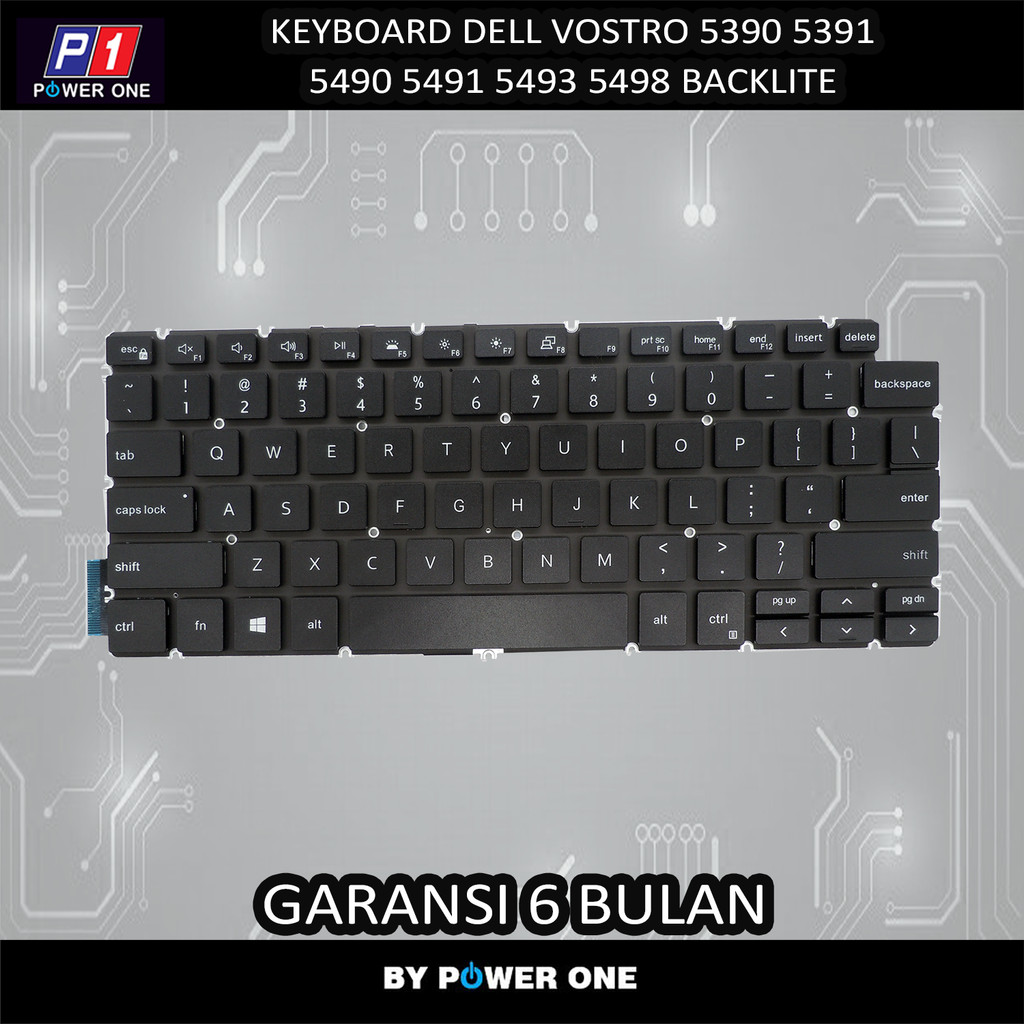 Keyboard Dell Vostro 5390 5391 5490 5491 5493 5498 Backlite