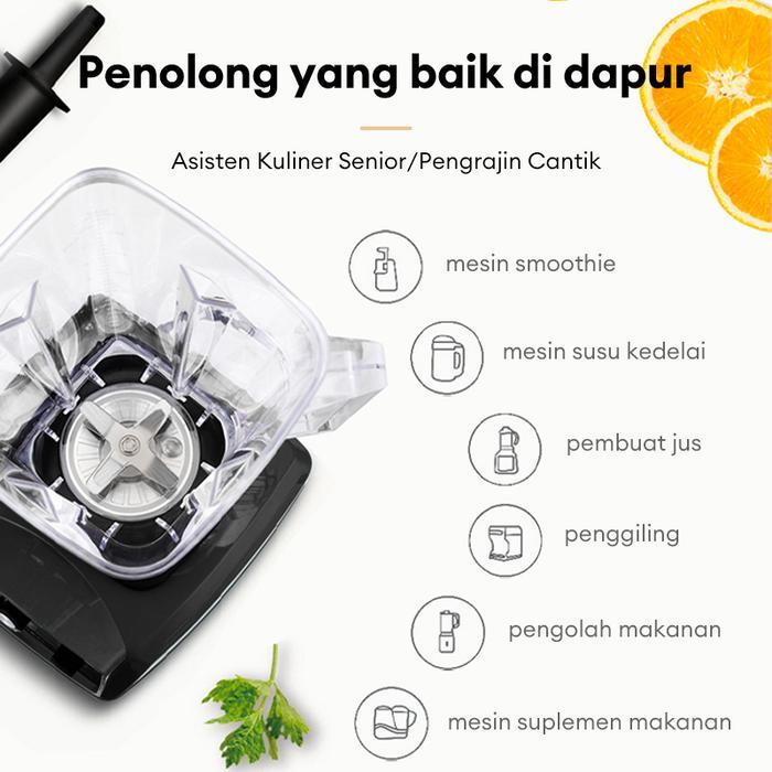 TIXX BLENDER 2L 450W 6 PISAU CHOPPER JUICER MULTIFUNGSI FOODGRADE BLENDER KAPASITAS BESAR MIXER