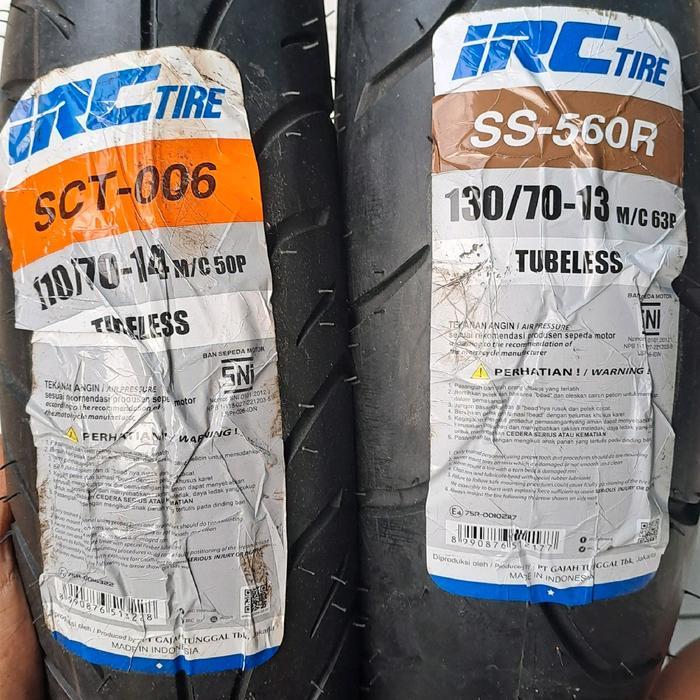 Ban IRC Tubeless N max PCX 160 Motorcycle