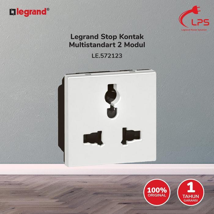 Legrand Stop Kontak Lantai Stop Kontak Universal Putih