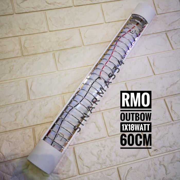 HOT PROMO Kap Lampu 1x18watt RM Outbow 1x8watt LED RMO Outbow Reflektor