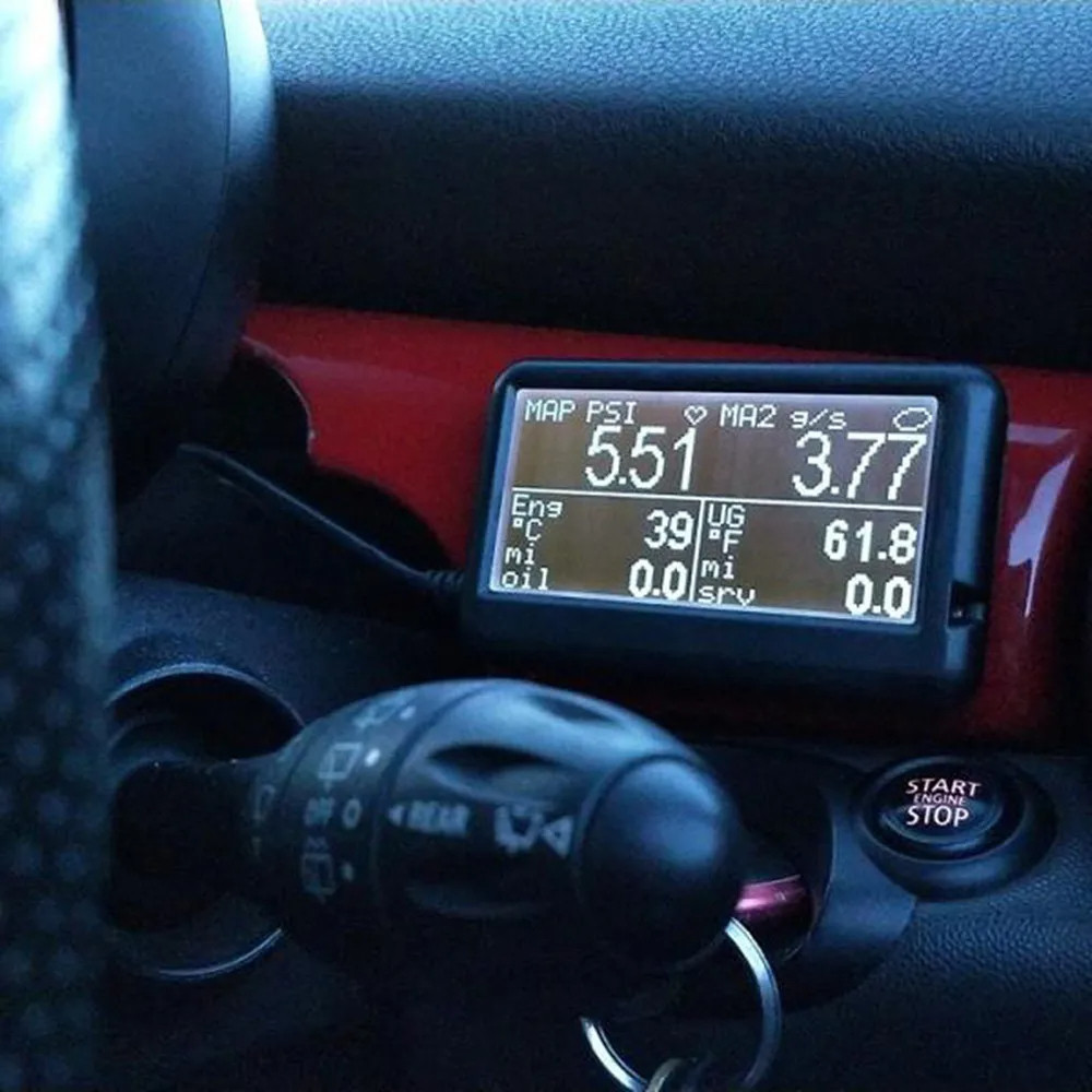 Ultragauge Em Plus V1.4 Automotive Obd2 Car Obd Scanner Code For Bmw Nissan Toyota Reader Gauges