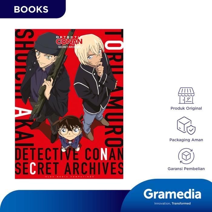 Gramedia Buku Komik Detektif Conan Secret Archives 02 Shuichi Akai & Toru Amuro (Aoyama Gosho)
