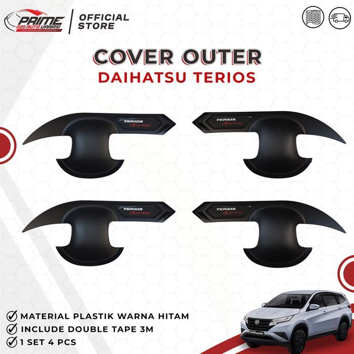 Outer Handle Mangkok Pintu Samping TERIOS PREMIUM - HITAM DOFF