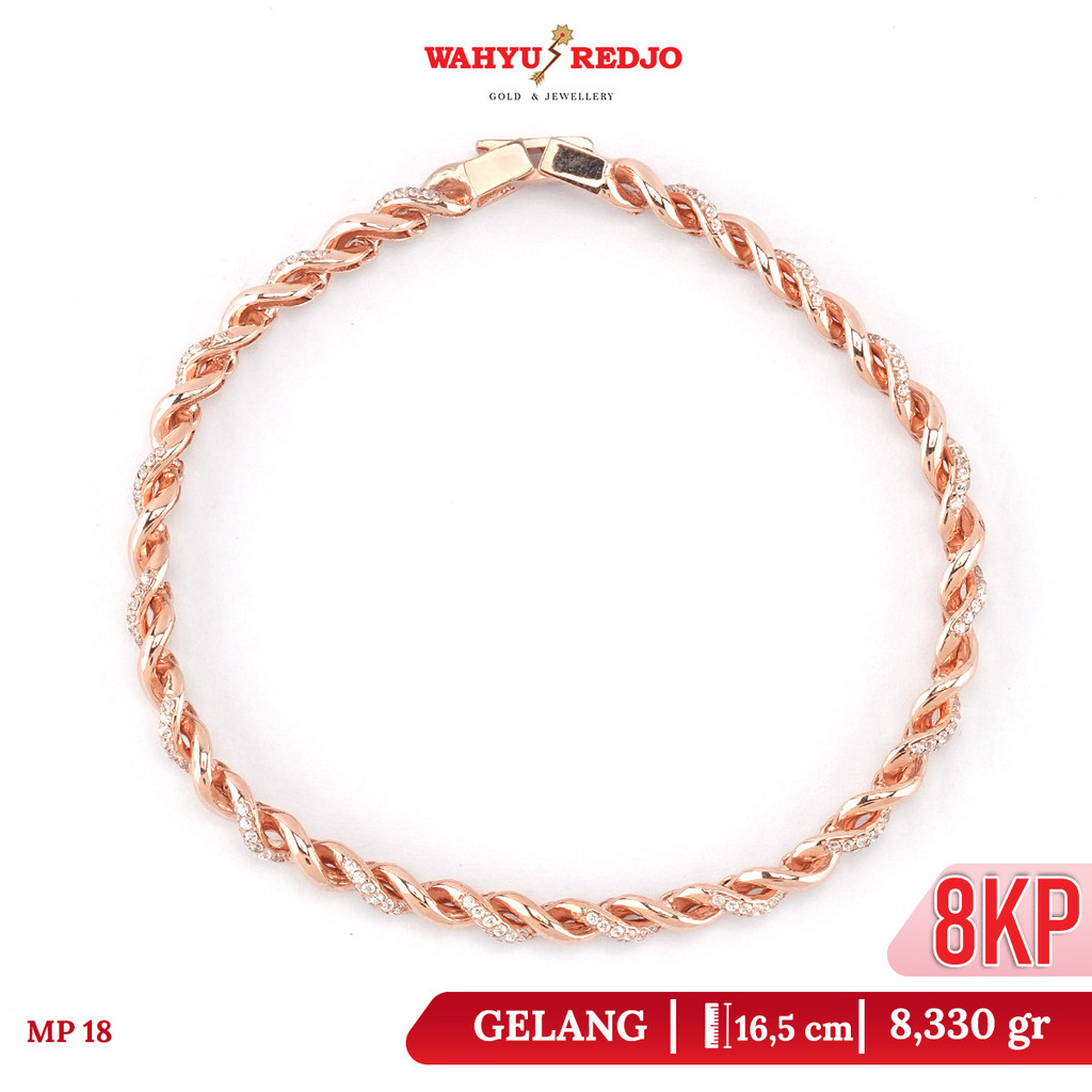 Gelang Emas 8K Wahyu Redjo GL-8K 31938355PMR