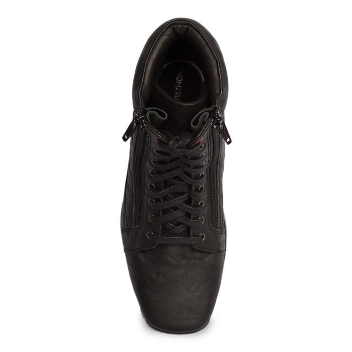 Gino Mariani Elario 10 Black Sepatu Boots Pria