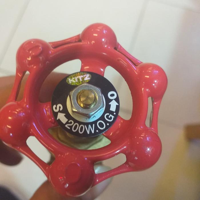 Gate valve KITZ 1 1/4"(inch) Gate valve kuningan KITZ 100% ORIGINAL