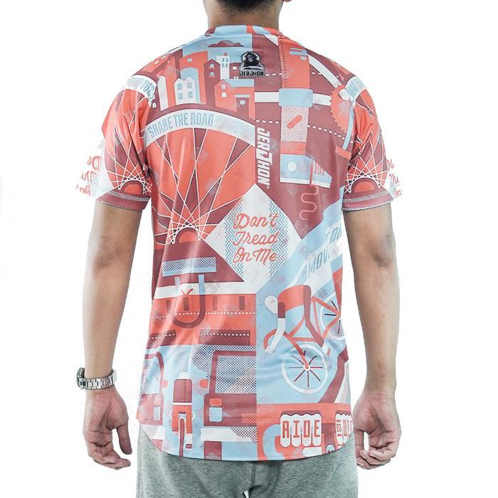 Jersey Sepeda Jersey Gowes Kaos Sepeda Pria Arcover
