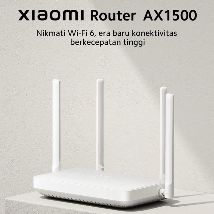 Wireless Router Ax1500 Wifi 6 Xiaomi Router Ax1500 Original Resmi